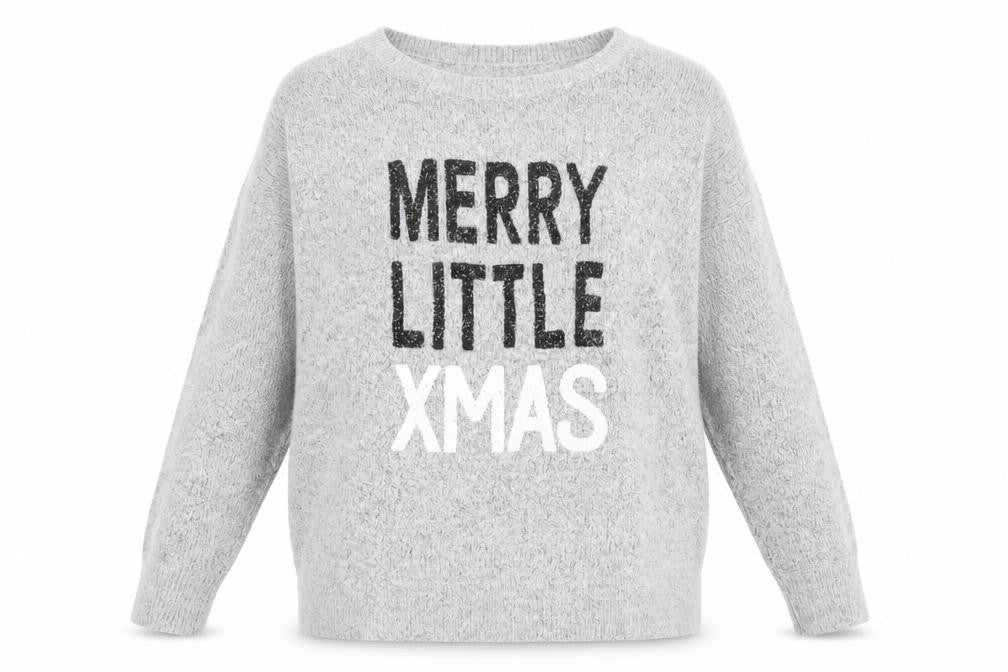Womens UK Size S New Look Grey Pullover Jumper
