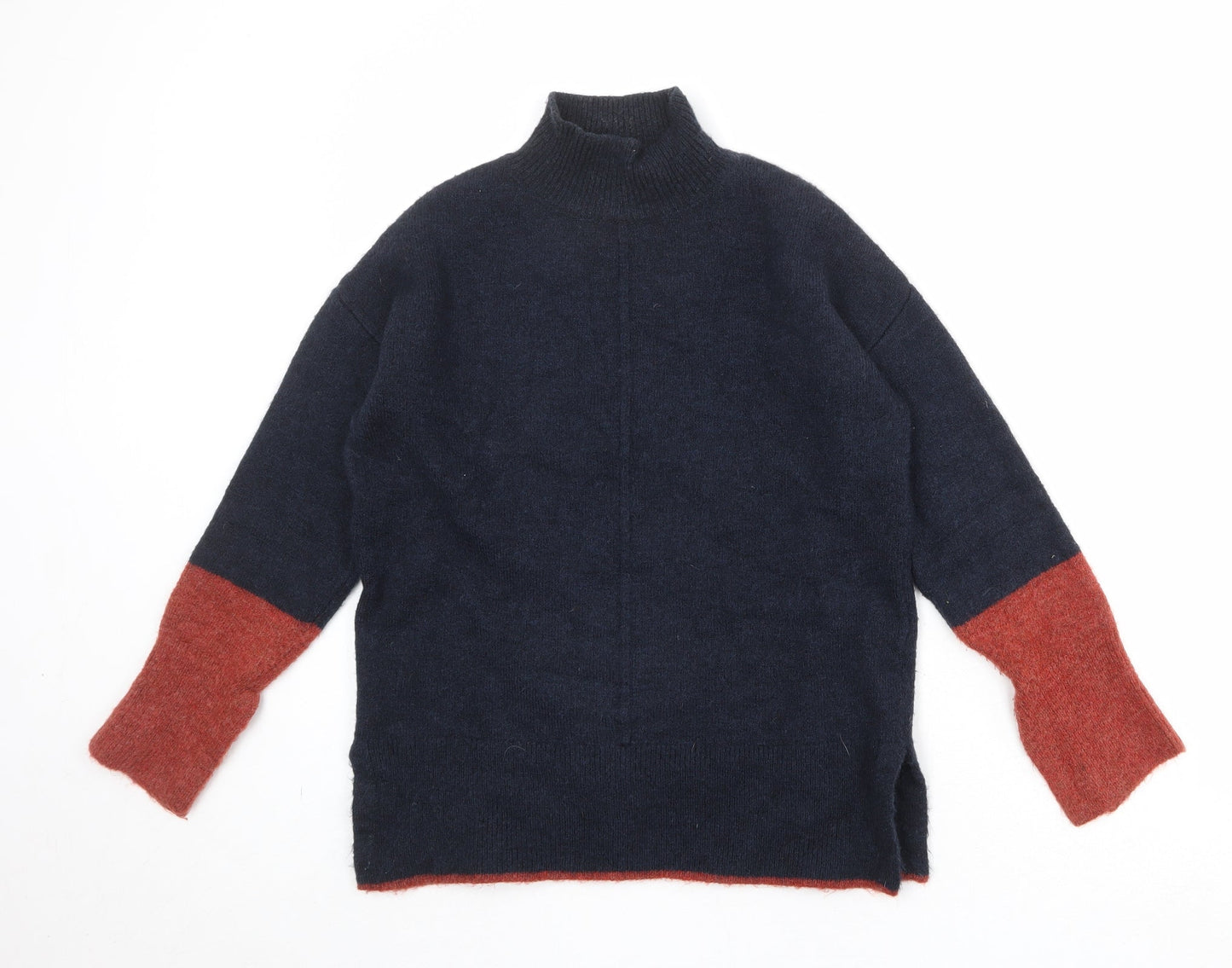 Womens UK Size S Marks and Spencer Blue Pullover Jumper