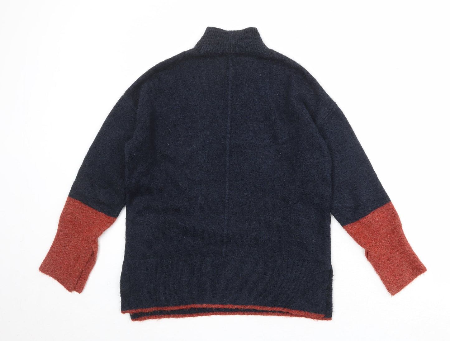 Womens UK Size S Marks and Spencer Blue Pullover Jumper