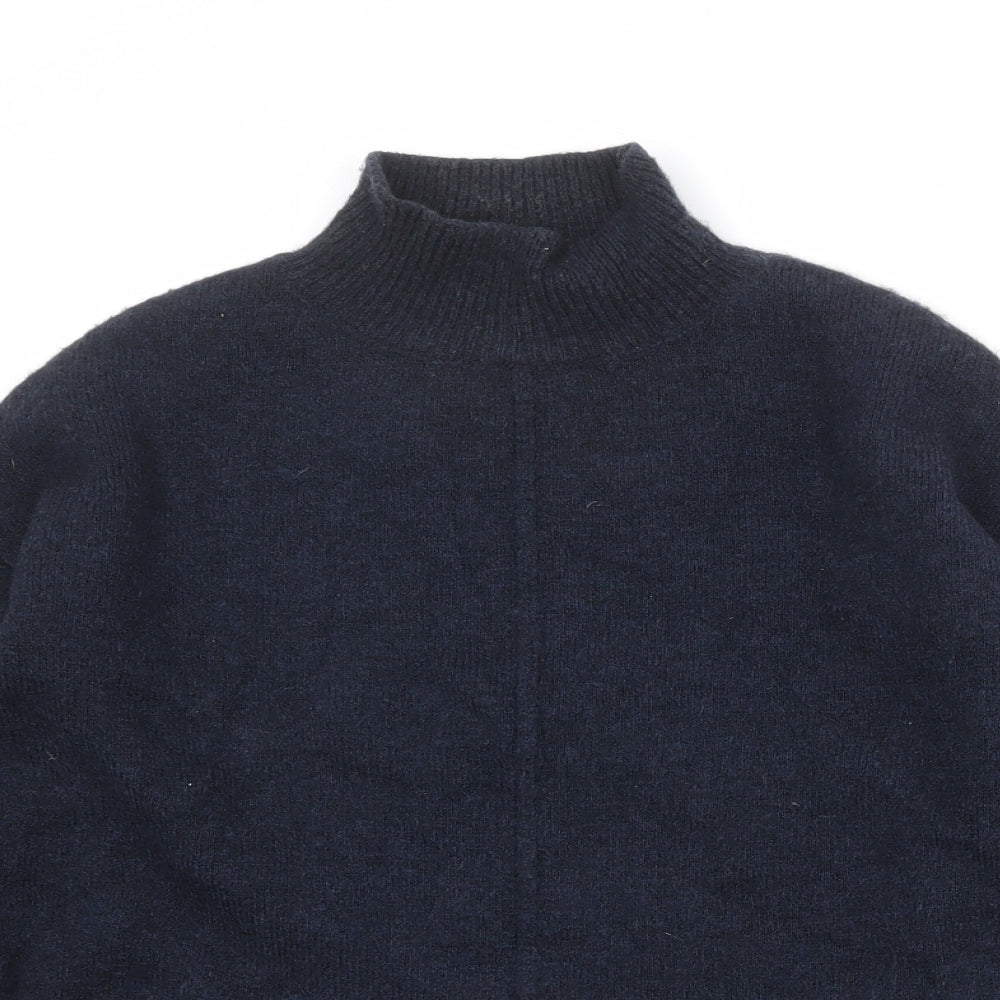 Womens UK Size S Marks and Spencer Blue Pullover Jumper