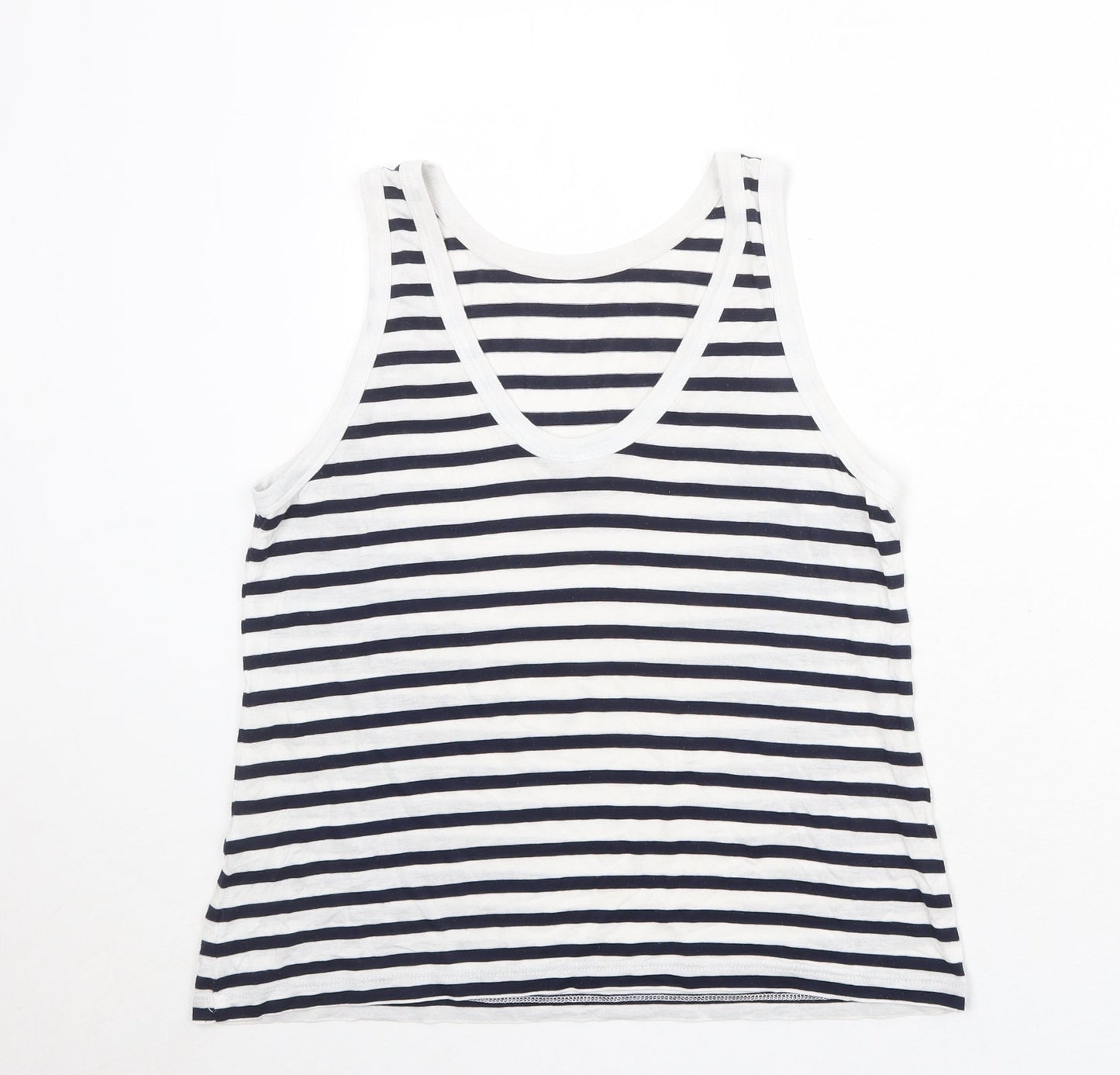 Womens UK Size 6 ASOS White Basic Tank