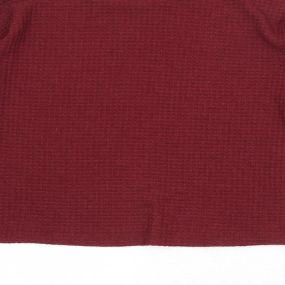 Womens UK Size S FOREVER 21 Red Pullover Jumper