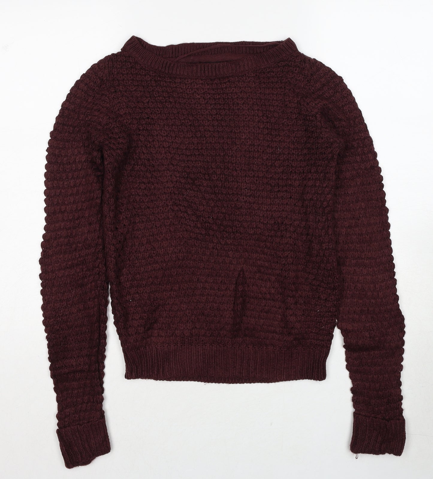 Womens UK Size S VERO MODA Red Pullover Jumper