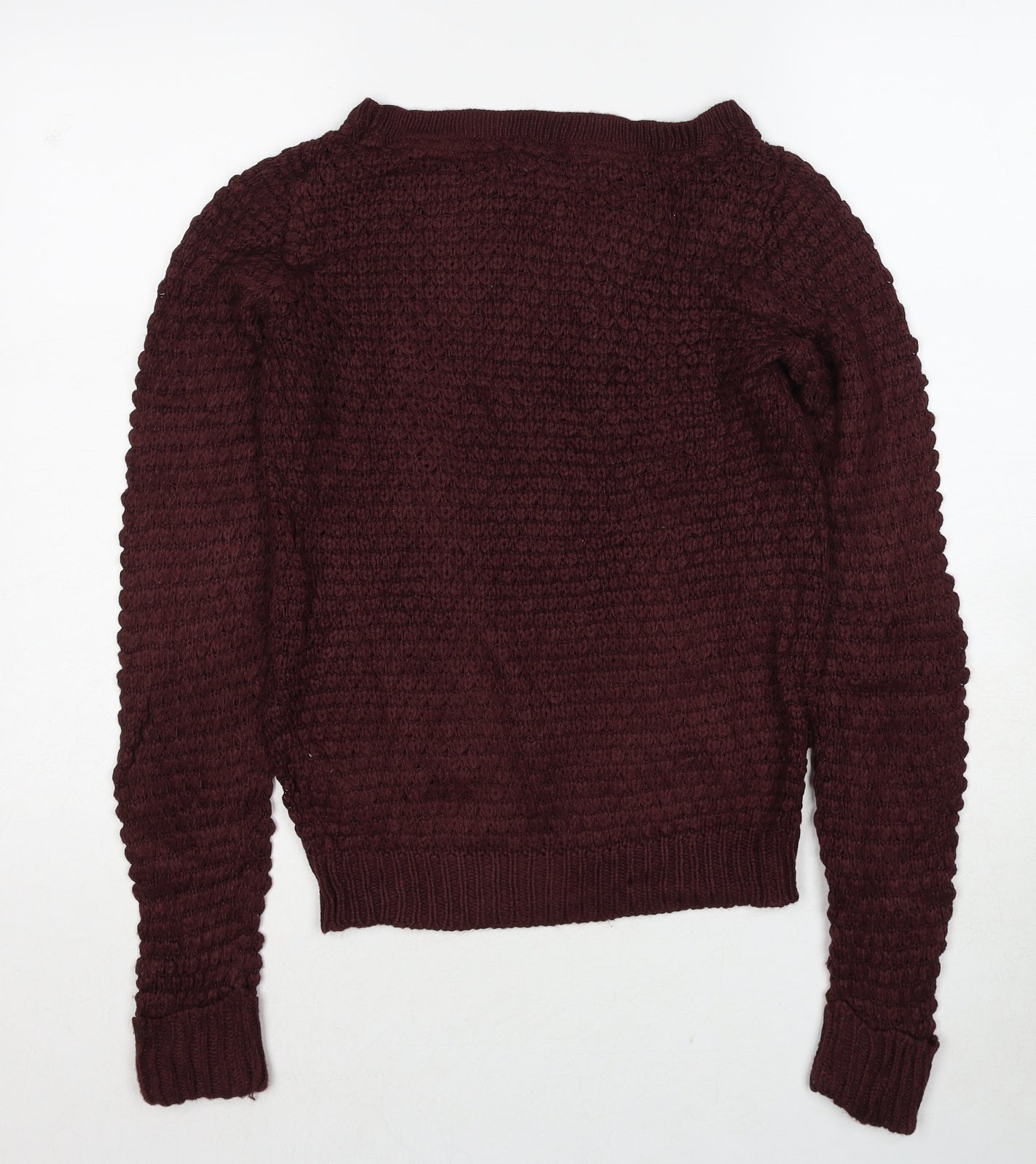 Womens UK Size S VERO MODA Red Pullover Jumper