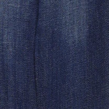 Hollister Womens Blue Cotton Skinny Jeans Size 26 in L30 in Regular Zip