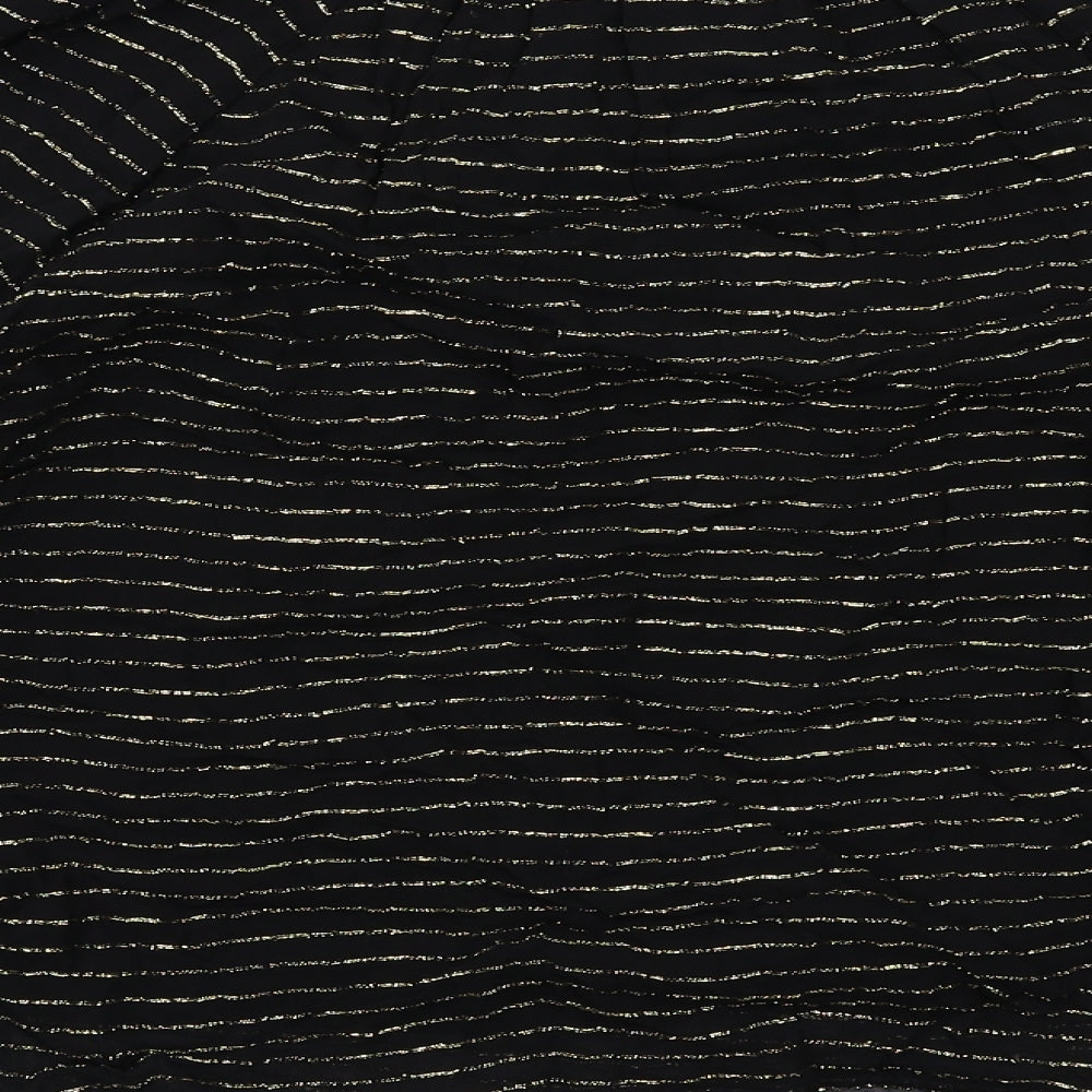 Womens UK Size 6 Per Una Black Basic Blouse