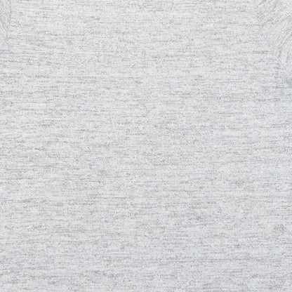 Womens UK Size 12 New Look Grey Basic T-Shirt