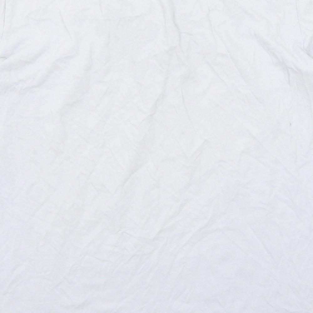 Womens UK Size XS Uniqlo Blue Basic T-Shirt