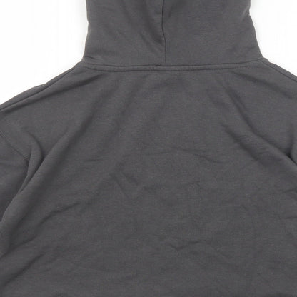Zara Girls Grey Cotton Pullover Hoodie Size 11-12 Years Pullover - Sunday