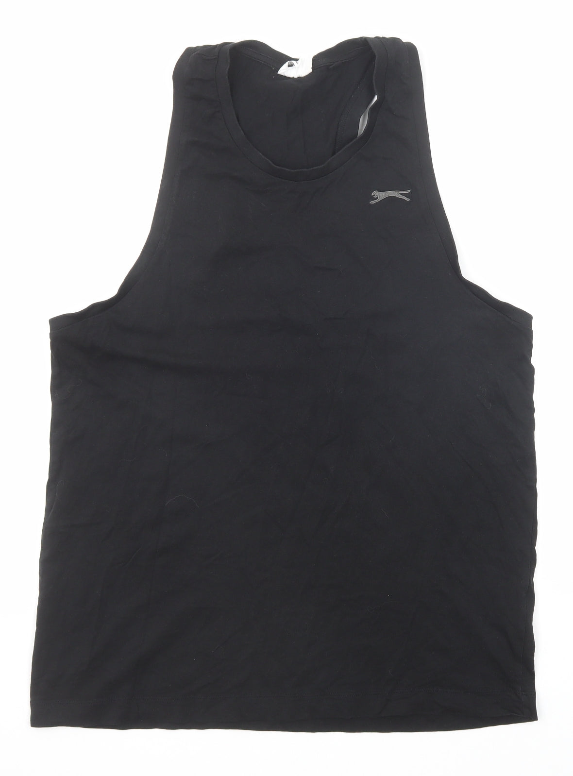 Womens UK Size XL Slazenger Black Basic Tank
