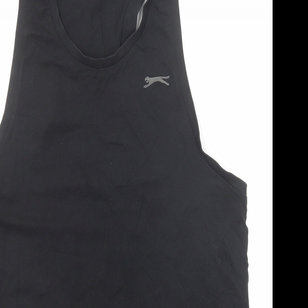 Womens UK Size XL Slazenger Black Basic Tank