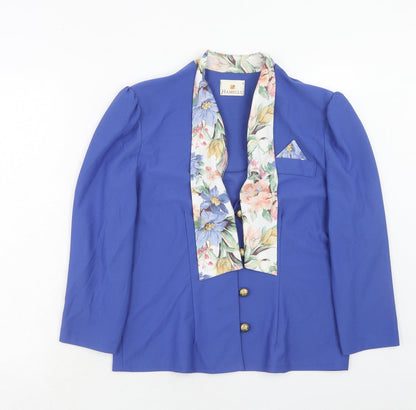Womens UK Size 14 Hamells Blue Jacket