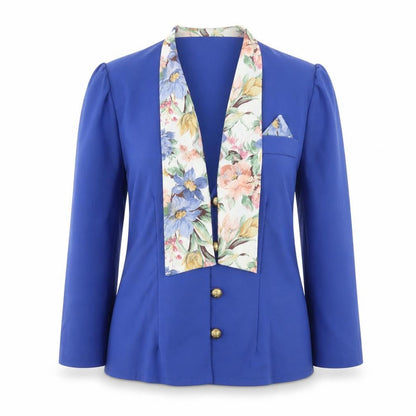 Womens UK Size 14 Hamells Blue Jacket