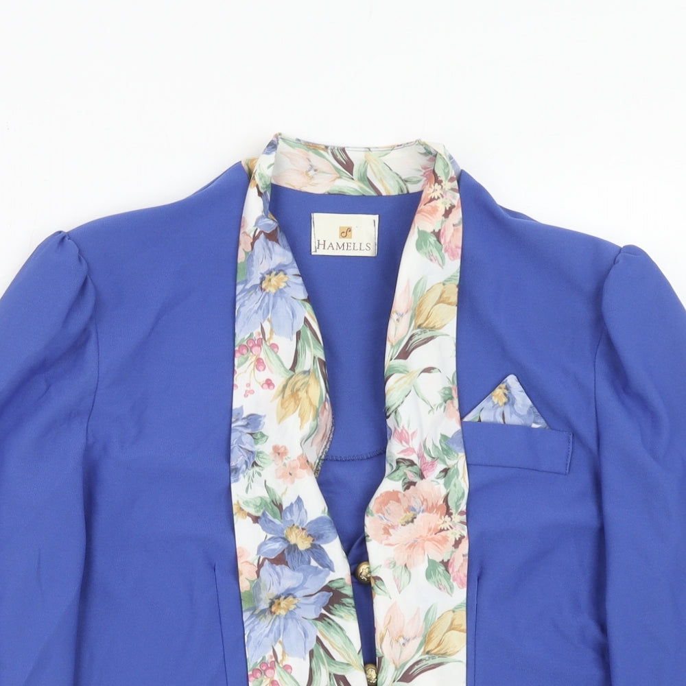 Womens UK Size 14 Hamells Blue Jacket