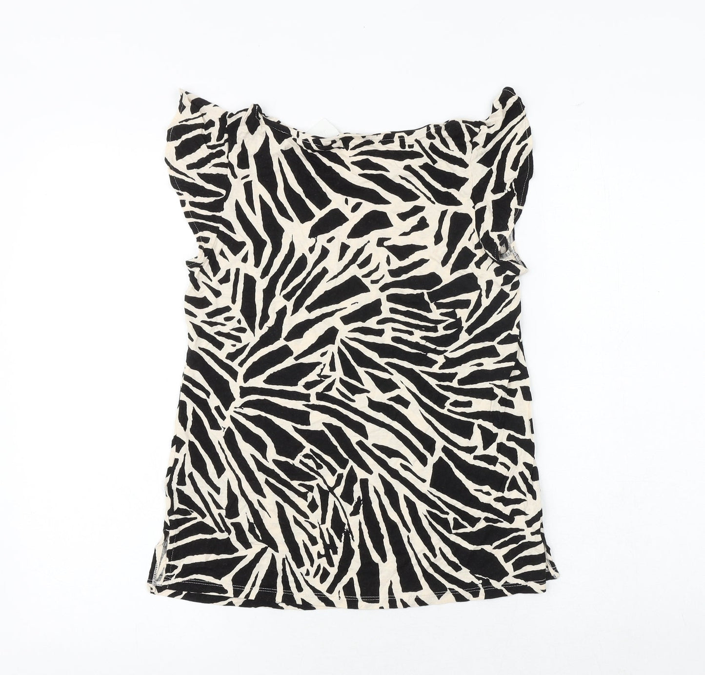 Womens UK Size S H&M Black Basic Tank