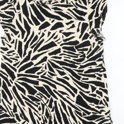 Womens UK Size S H&M Black Basic Tank