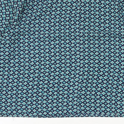 Womens UK Size 8 H&M Green Basic Blouse