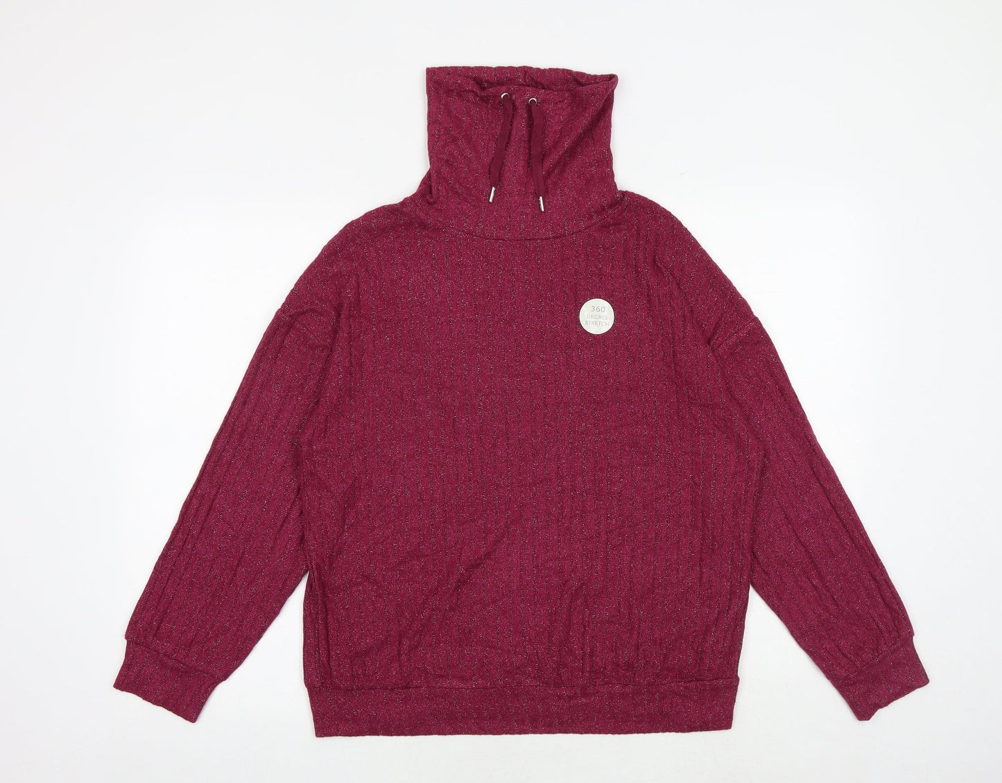 Womens UK Size S Marks and Spencer Pink Pullover Sweatshirt