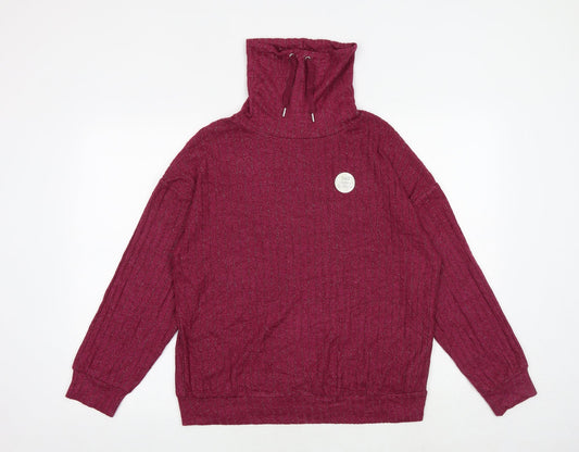 Womens UK Size S Marks and Spencer Pink Pullover Sweatshirt