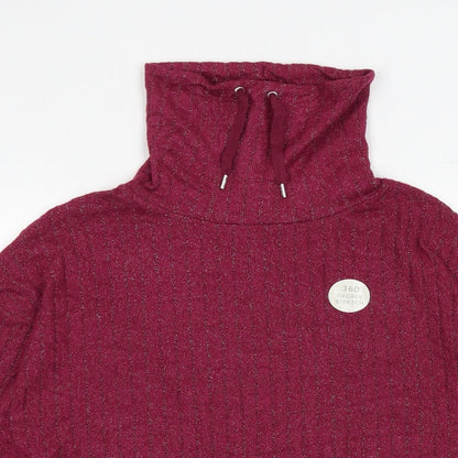 Womens UK Size S Marks and Spencer Pink Pullover Sweatshirt