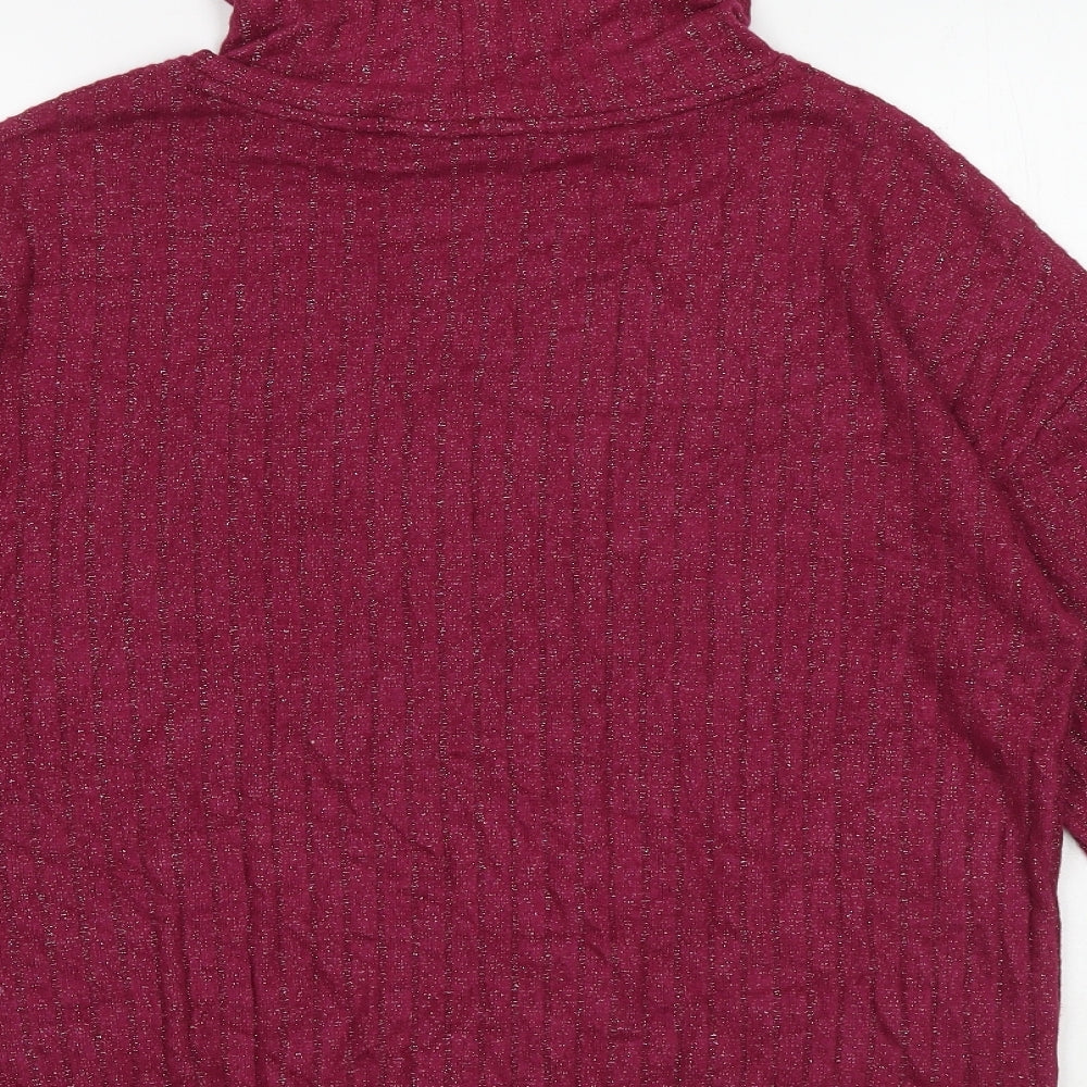 Womens UK Size S Marks and Spencer Pink Pullover Sweatshirt