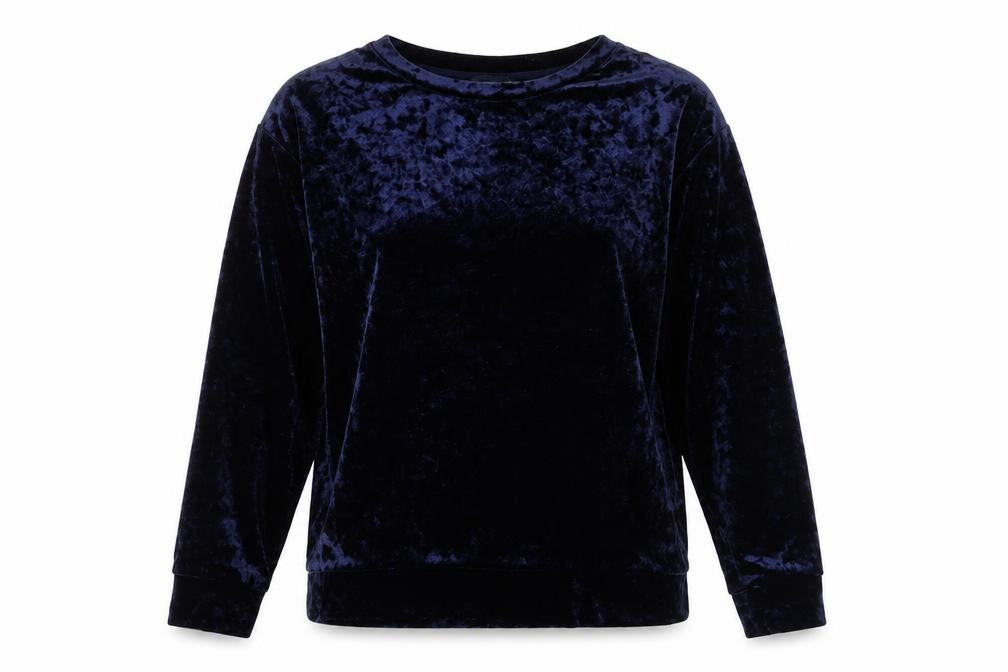 Womens UK Size S H&M Blue Pullover Sweatshirt