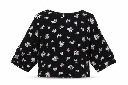 Womens UK Size 14 NEXT Black Basic Blouse