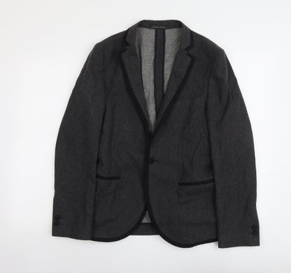 Mens UK Size 36 Zara Regular Grey Suit Jacket
