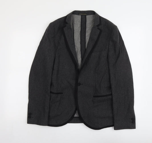 Mens UK Size 36 Zara Regular Grey Suit Jacket