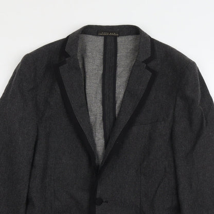Mens UK Size 36 Zara Regular Grey Suit Jacket
