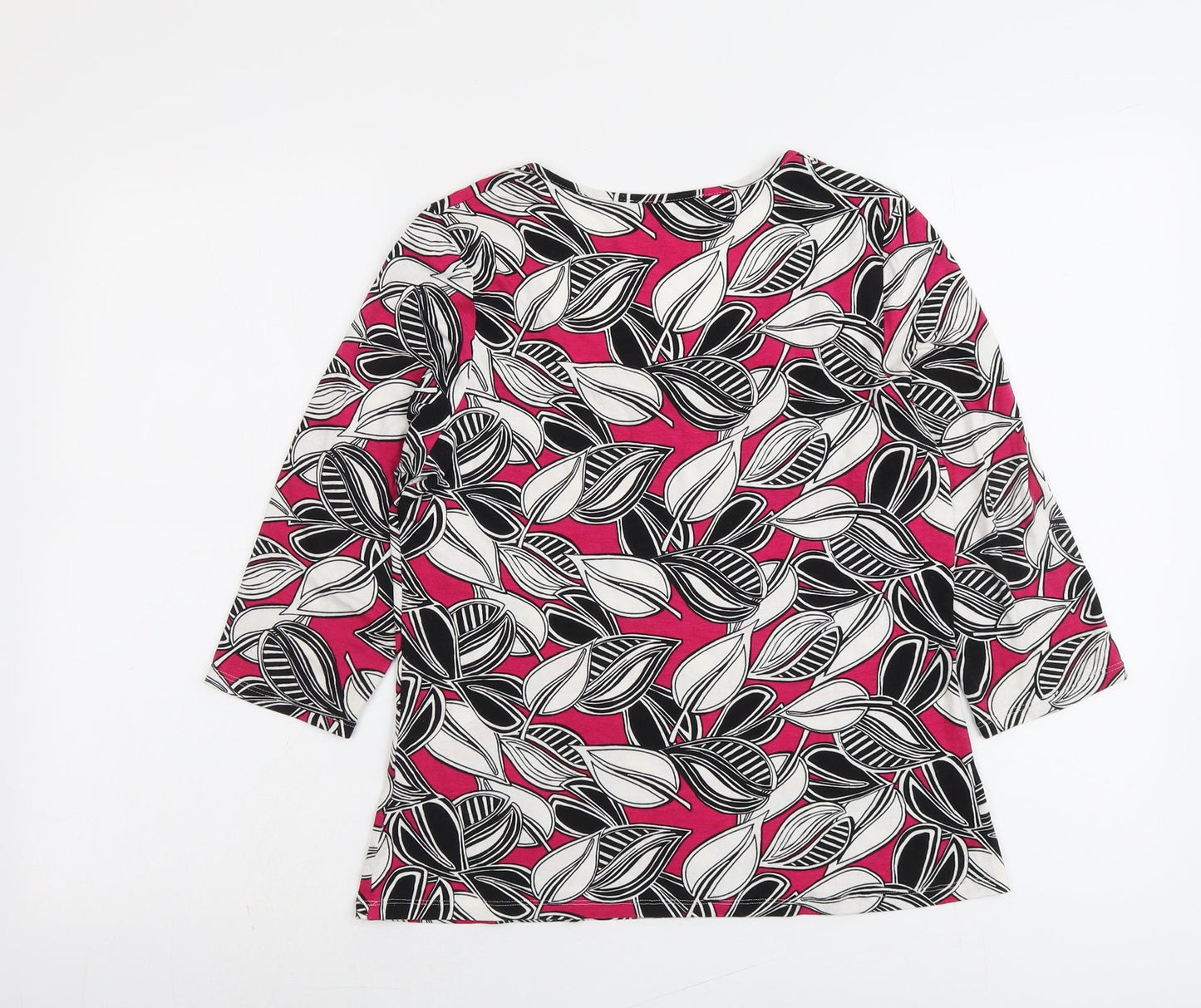 Womens UK Size 14 Marks and Spencer Multicoloured Basic Blouse