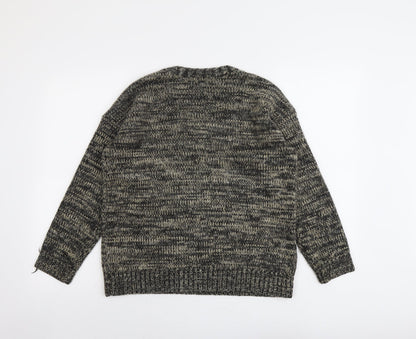 Womens UK Size 8 Marks and Spencer Brown Pullover Jumper