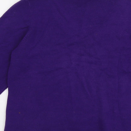 Womens UK Size 14 BHS Purple Pullover Jumper