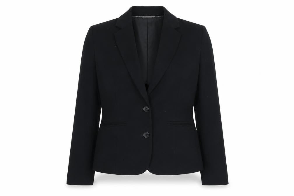Womens UK Size 10 Marks and Spencer Regular Black Suit Jacket