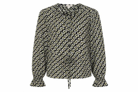Womens UK Size 8 Per Una Black Basic Blouse