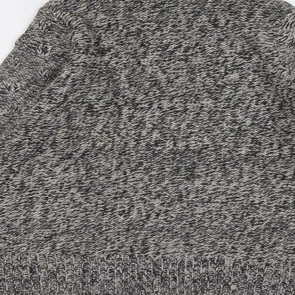 Womens UK Size 12 Debenhams Grey Cardigan Jumper