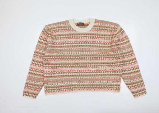 Womens UK Size XL Marks and Spencer Multicoloured Pullover Jumper