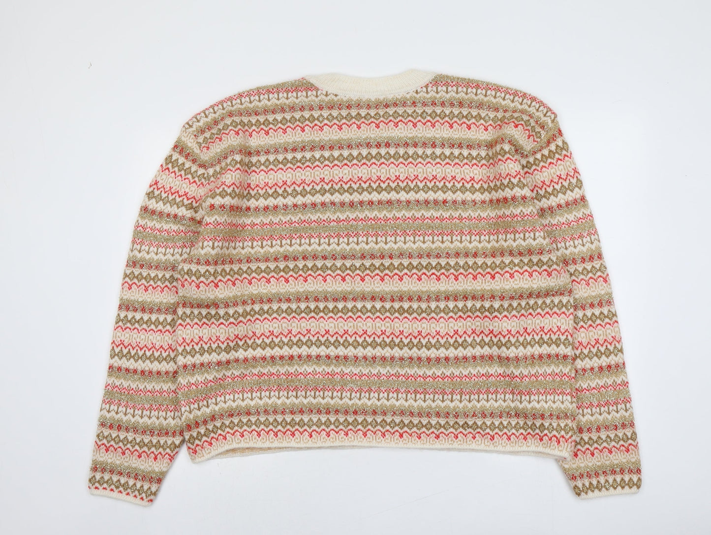 Womens UK Size XL Marks and Spencer Multicoloured Pullover Jumper