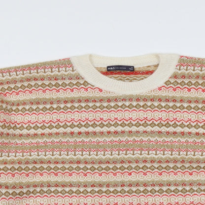 Womens UK Size XL Marks and Spencer Multicoloured Pullover Jumper