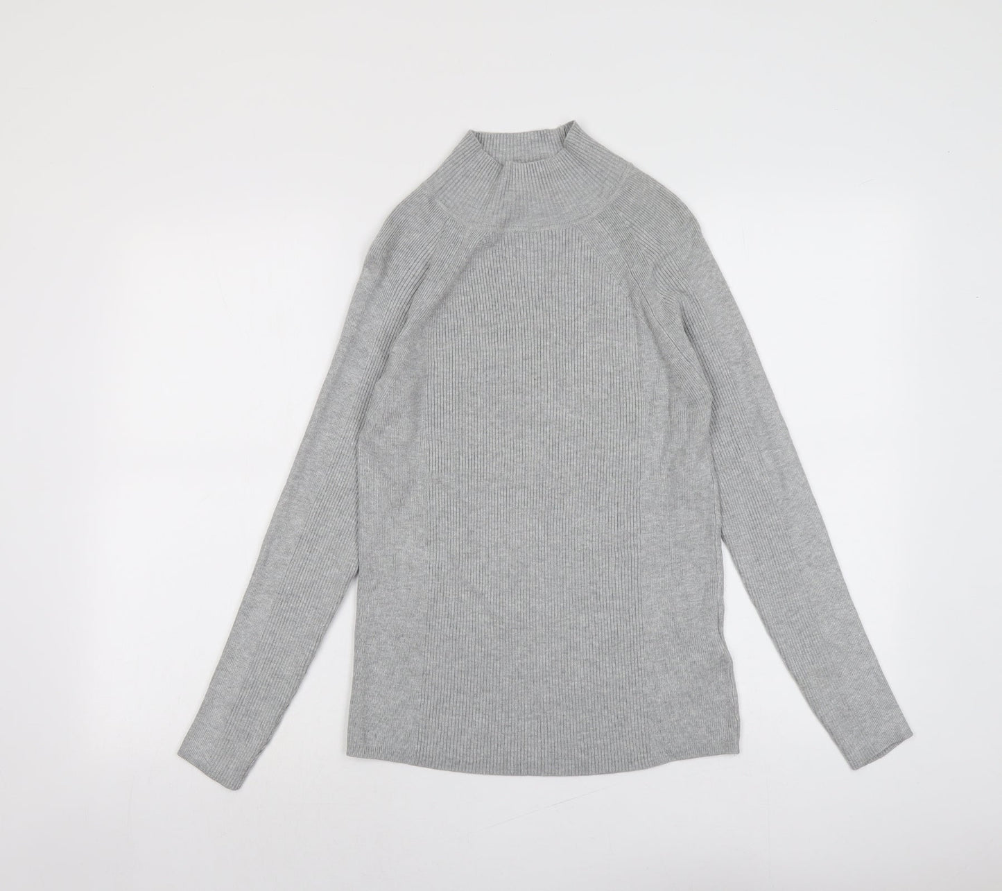 Womens UK Size 10 Marks and Spencer Grey Pullover Jumper