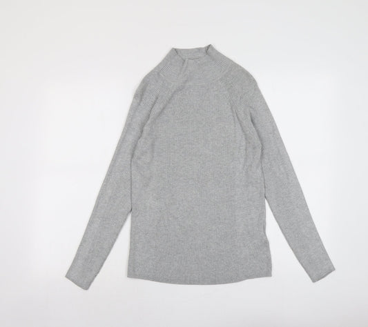 Womens UK Size 10 Marks and Spencer Grey Pullover Jumper