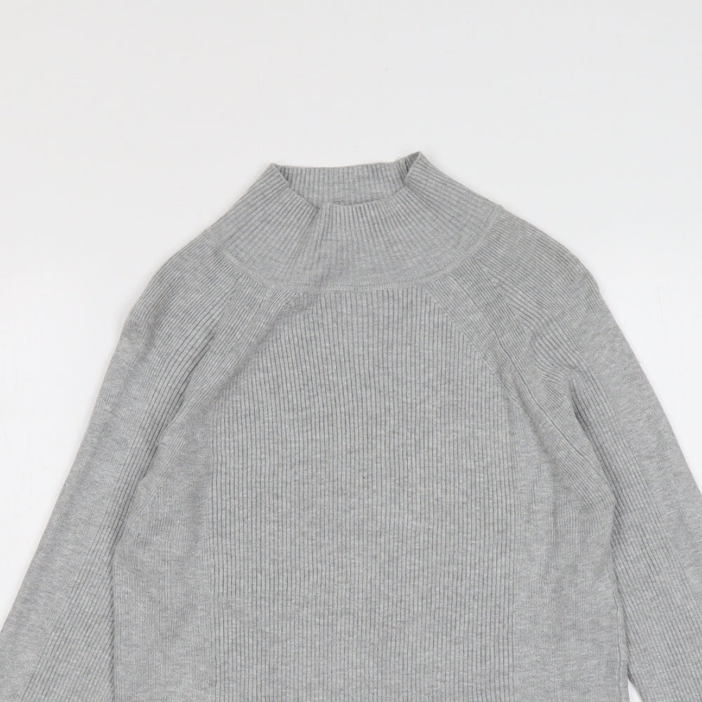 Womens UK Size 10 Marks and Spencer Grey Pullover Jumper