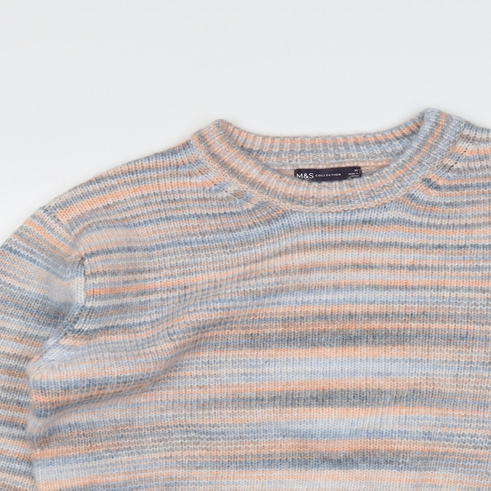 Womens UK Size M Marks and Spencer Multicoloured Pullover Jumper