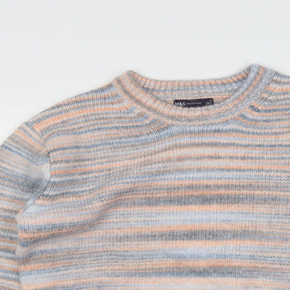 Womens UK Size M Marks and Spencer Multicoloured Pullover Jumper
