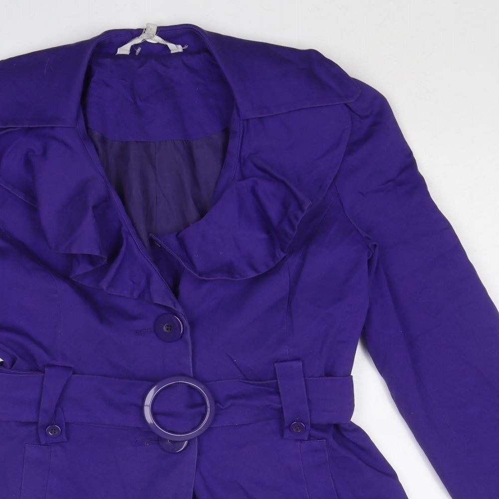 Womens UK Size 8 Debenhams Purple Jacket