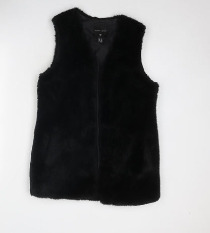 Womens UK Size 12 New Look Black Gilet