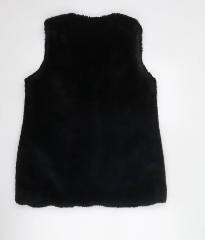Womens UK Size 12 New Look Black Gilet