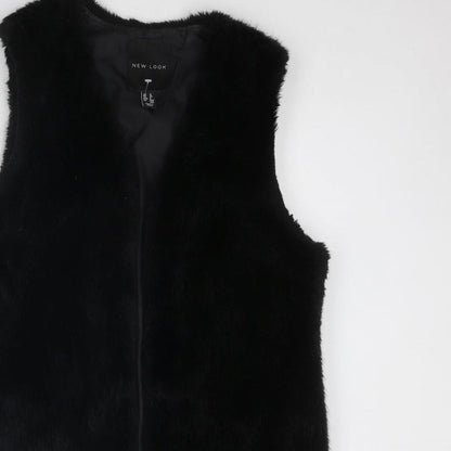 Womens UK Size 12 New Look Black Gilet