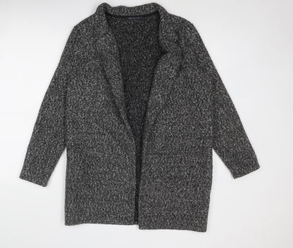 Womens UK Size 14 Marks and Spencer Grey Overcoat