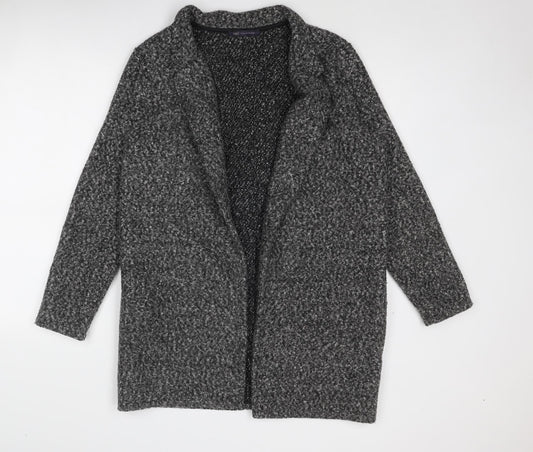 Womens UK Size 14 Marks and Spencer Grey Overcoat